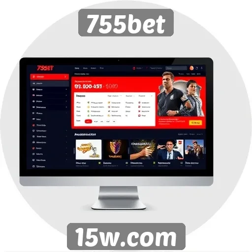 Exploração da interface do usuário do 755bet